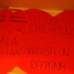 Rasisti on reppana!