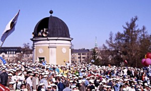 Vappujuhlintaa Ullanlinnassa