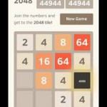 Peliarvostelu:  2048 number puzzle