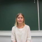 Riikka Lehtinen, äidinkielen uusin opettaja.