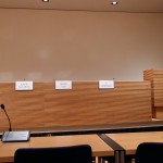 Pikkuparlamentin auditorio, jossa pidettiin Nonstop ja seurattiin täysistuntoa.
